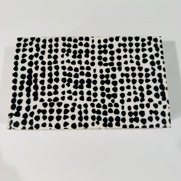 Dalmatian Print Decorative Storage Box Black White with Lid - Picture 3 of 15